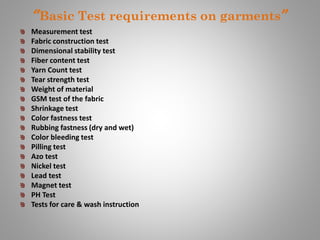 Presentation Garments Merchandising | PDF