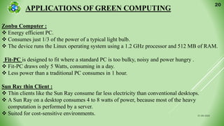 Work Consuning Computing Presentation on green computing .pptx