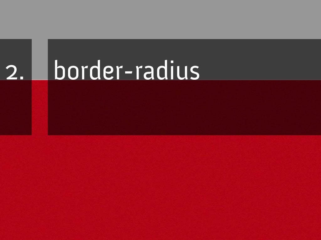 borderradius Syntax comparison breakdown ‐moz allows multiple value…