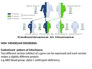 Genetic patterns of common pediatric disorders and chromosomal ...