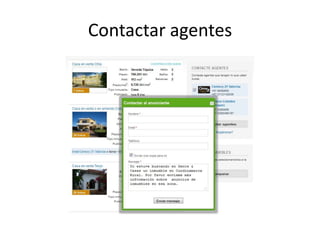 Contactar agentes
 