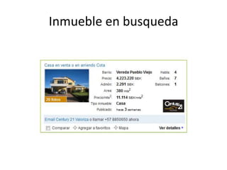 Inmueble en busqueda
 