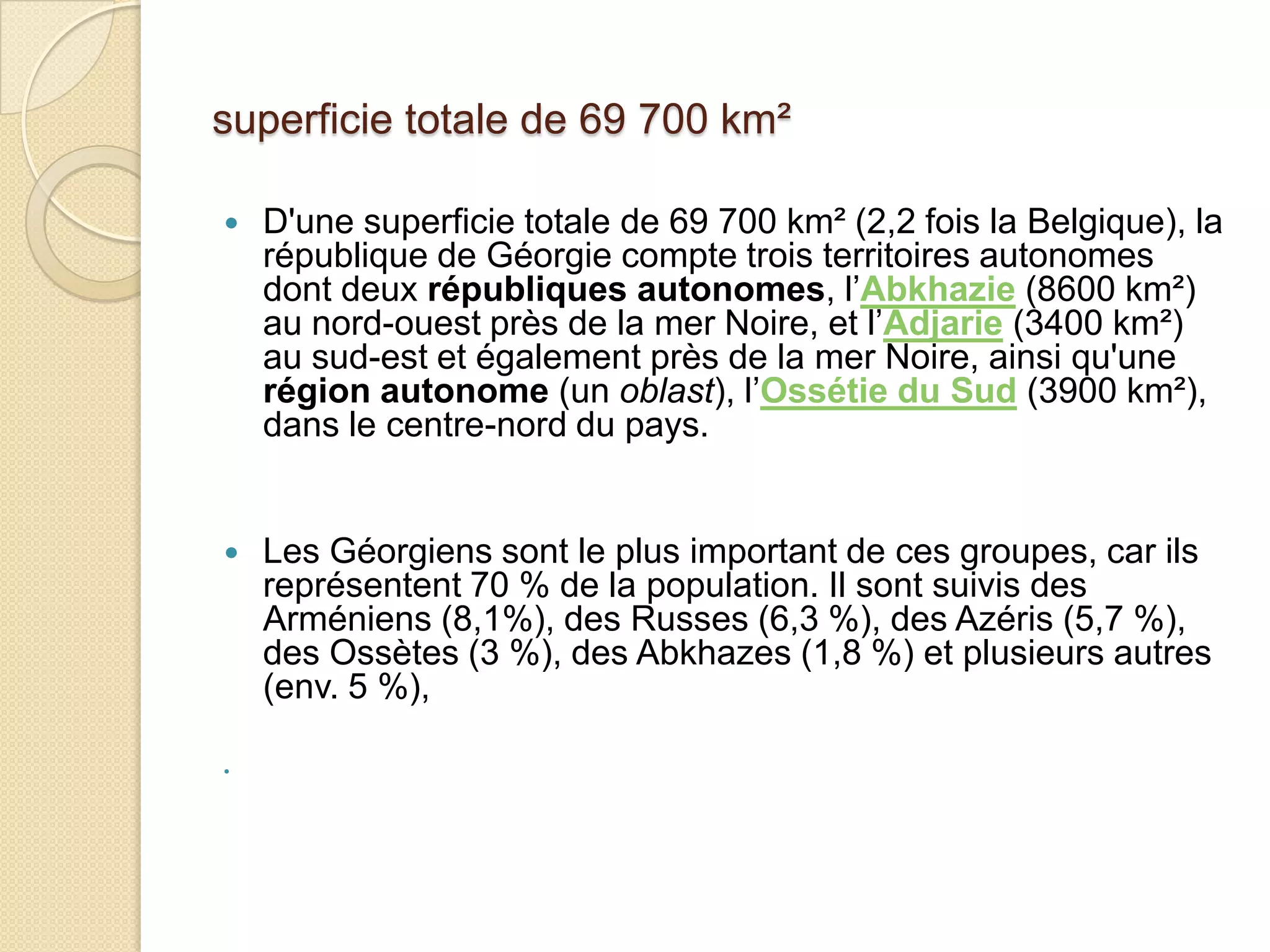 Fleuve De Georgie En 4 Lettres Presentation georgie