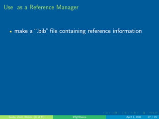 . . . . . . 
Types of Functions 
You can also include comments (that don't appear in the 
 
