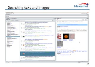 Searching text and images
29
 