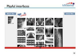 Playful interfaces
30
 