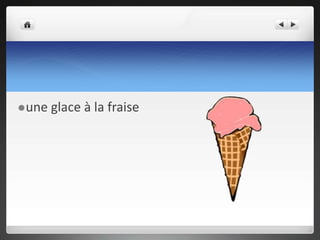 Quelparfum?une glace à la vanille