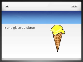 une glace au chocolat