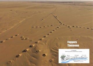 Foggara
Timimoun
 