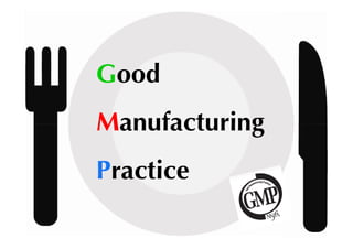 Good
Manufacturing
Practice
 