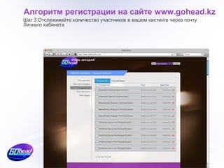 Как?!
Вас еще нет на сайте?
     www.gohead.kz




       Адиль Ажибаев
       +77078297237
         shetel@mail.ru
 