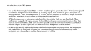 Presentation GPS | PPTX