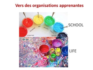 Vers	des	organisations	apprenantes
 