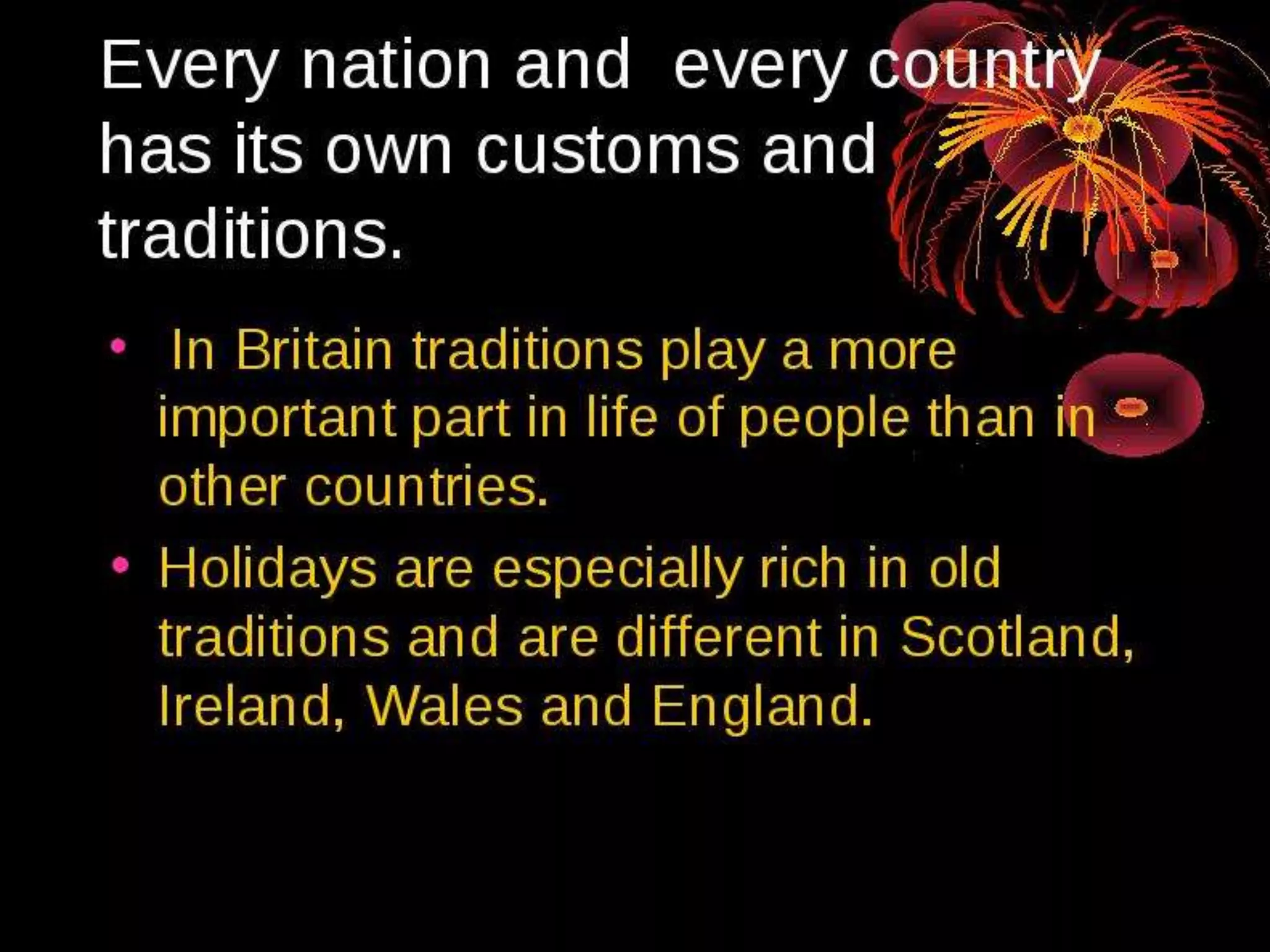 Presentation  Great Britain