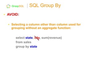 Presentation groupby | PPT