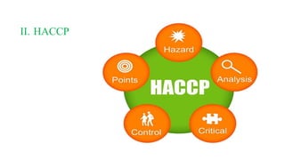 II. HACCP
 