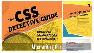 After writing this…
 