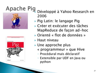 Presentation Hadoop Québec
