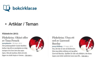 • Artiklar / Teman
 