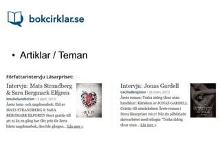 • Artiklar / Teman
 