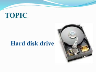 PPT hard disk Drive | PPTX