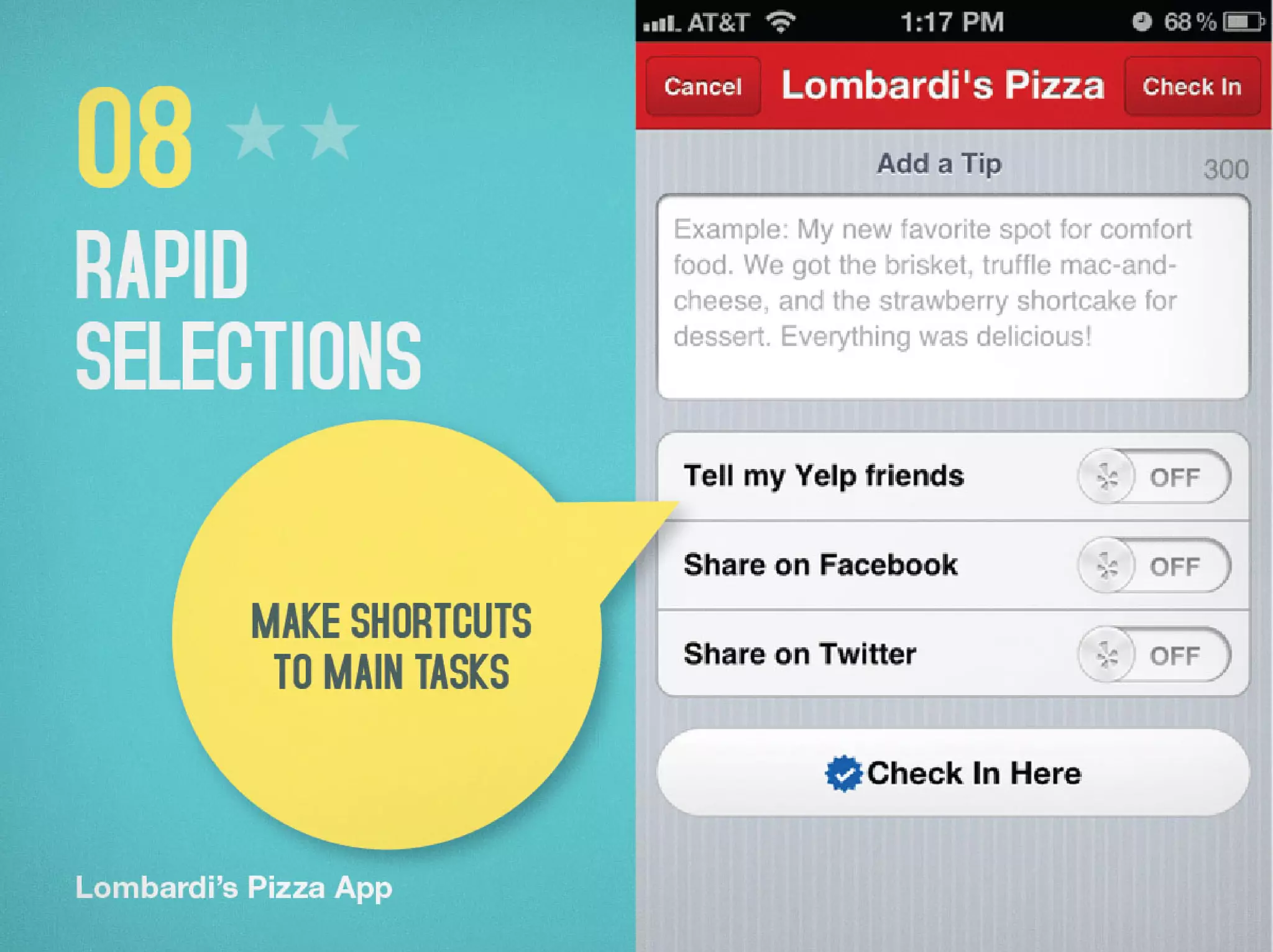 HCI Principles for Mobile Devices