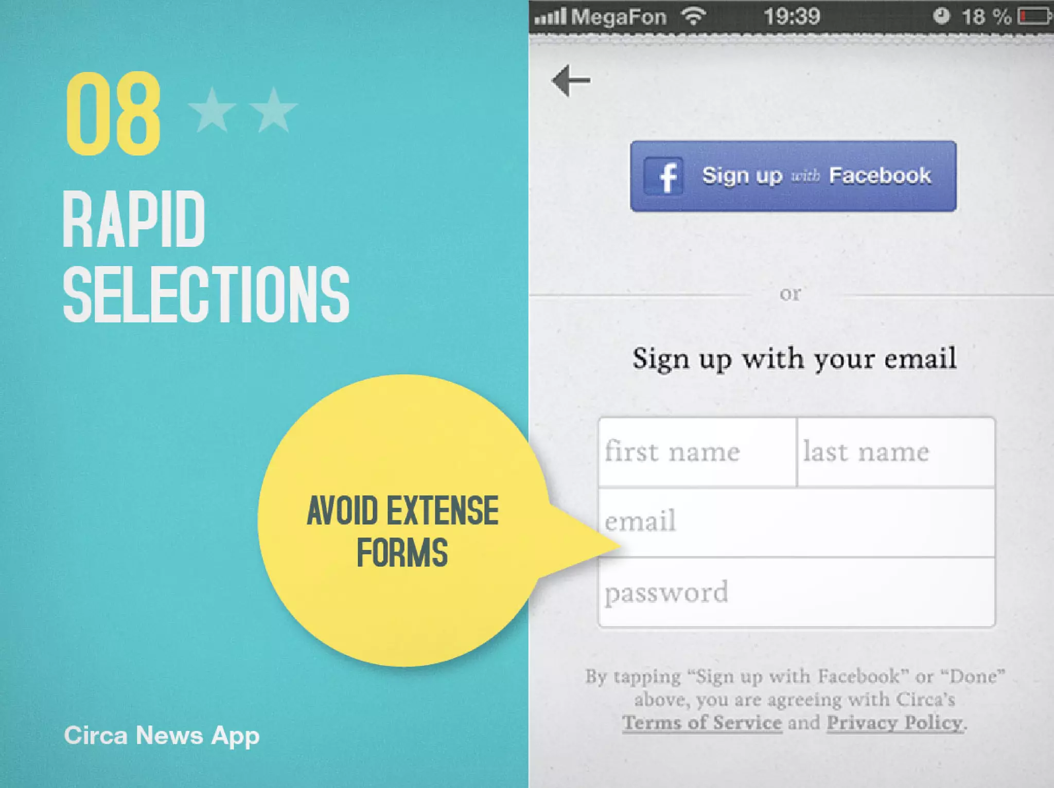 HCI Principles for Mobile Devices