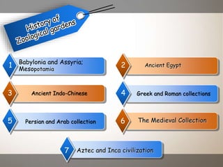 1
3
5
2
4
The Medieval Collection6
Aztec and Inca civilization7
Babylonia and Assyria;
Mesopotamia
Ancient Egypt
Ancient Indo-Chinese Greek and Roman collections
Persian and Arab collection
 