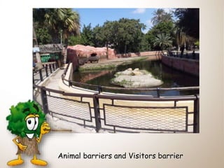 Animal barriers and Visitors barrier
 