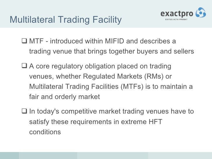 High frequency trading systems