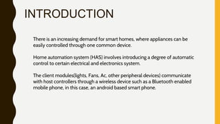 Presentation Home Automation Smart Security Pdf