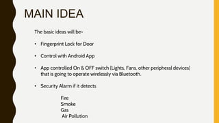 Presentation Home Automation Smart Security Pdf