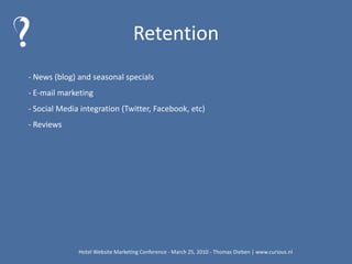  General Dont’s and Do’s