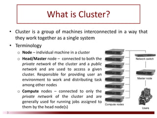 Machine Cluster High–Performance Computing | PDF
