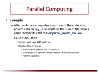 High–Performance Computing | PPT