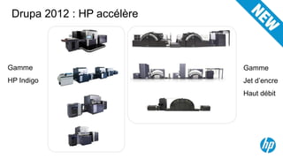 Drupa 2012 : HP accélère



Gamme                       Gamme
HP Indigo                   Jet d’encre
                            Haut débit
 