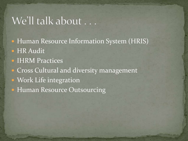 Emerging trends in HRM | PPT