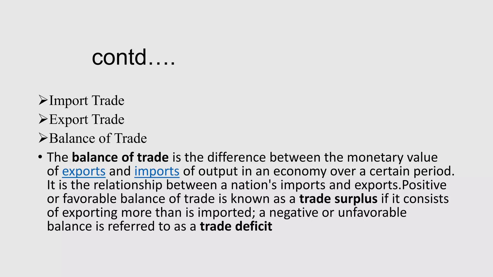 indian forign trade since 2001 | PPTX
