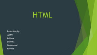 HTML intro | PPT