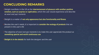 Delight in the User Experience: Form and Place | PDF