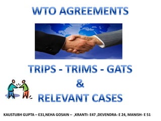 KAUSTUBH GUPTA – E31,NEHA GOSAIN – ,KRANTI- E47 ,DEVENDRA- E 24, MANISH- E 51
 