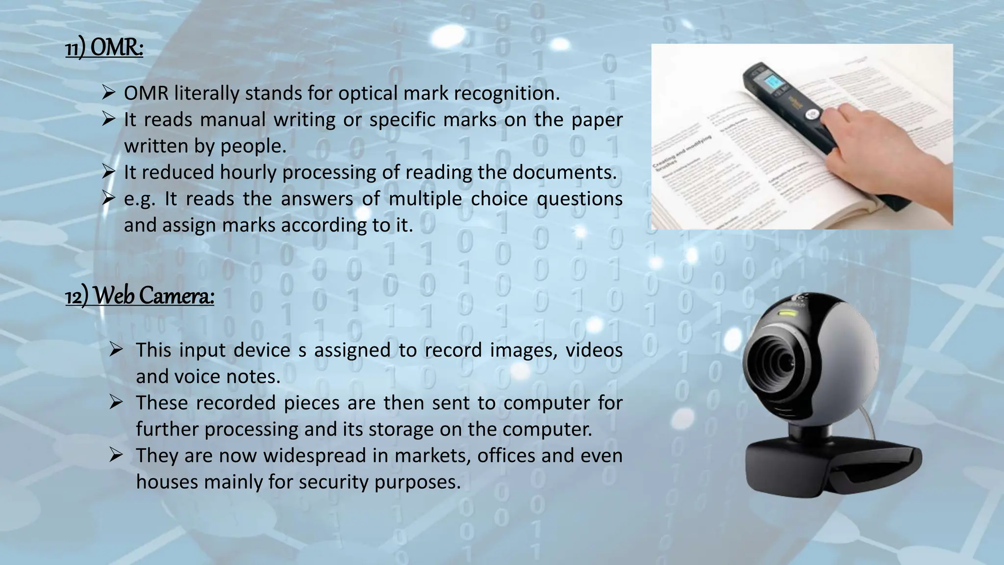 Presentation ICT 11.pptx. A detailed note on Input and Output devices ...