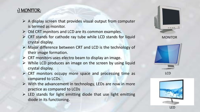 Presentation ICT 11.pptx. A detailed note on Input and Output devices ...