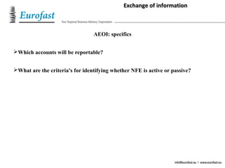 Exchange of Information & Substance | PPT