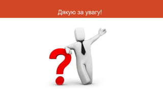 Дякую за увагу!
 