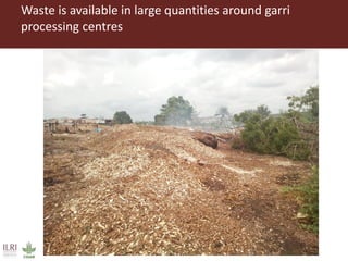 From Not-Want to Waste-Not: cassava peels as product
