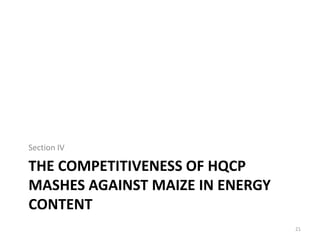 From Not-Want to Waste-Not: cassava peels as product