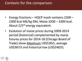 From Not-Want to Waste-Not: cassava peels as product