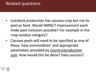 From Not-Want to Waste-Not: cassava peels as product