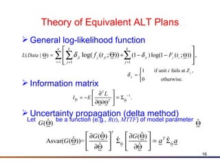 Accelerated life testing | PPT